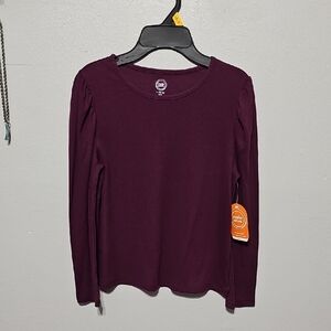 Nwt Plum Purple Girls Long Sleeve